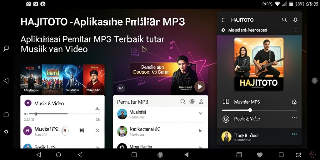 Tampilan antarmuka pengguna HAJITOTO yang modern dan intuitif.