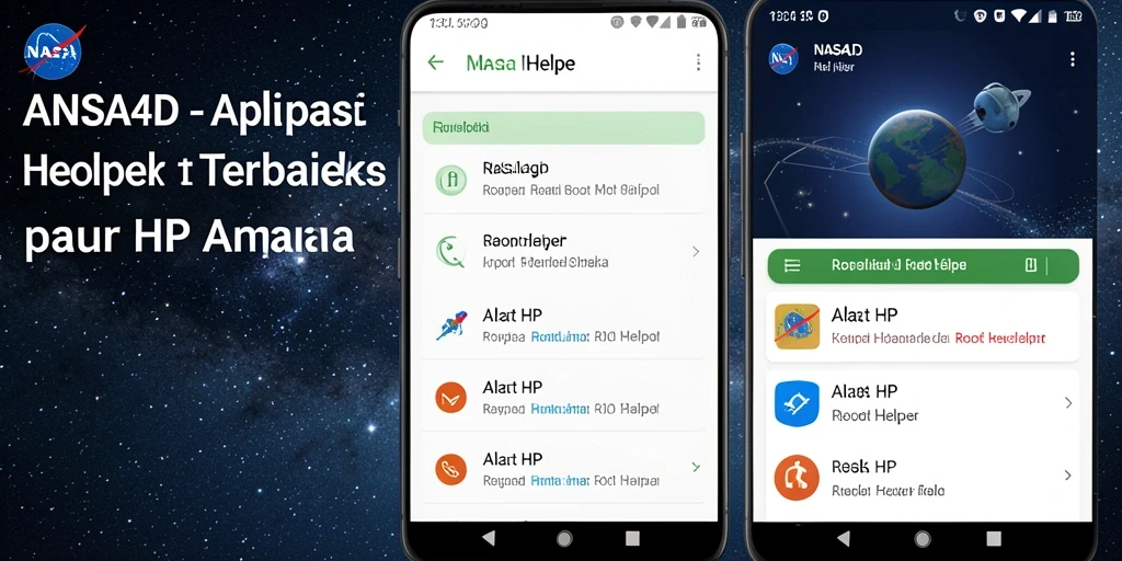 Tampilan antarmuka NASA4D yang intuitif dan informatif.