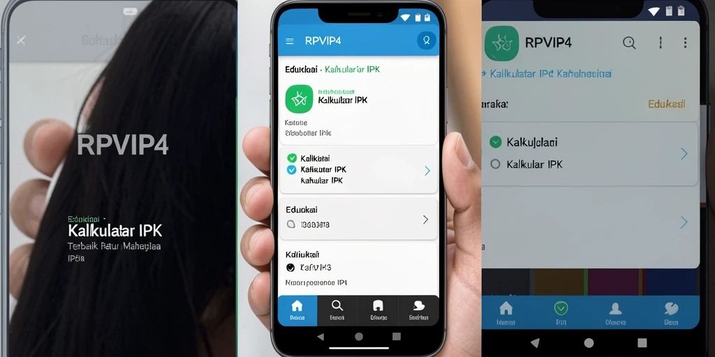 Antarmuka RPVIP4 yang sederhana dan mudah dipahami.