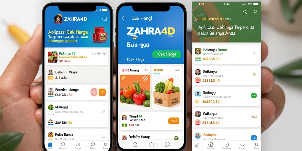 Antarmuka pengguna ZAHRA4D yang intuitif dan mudah digunakan.