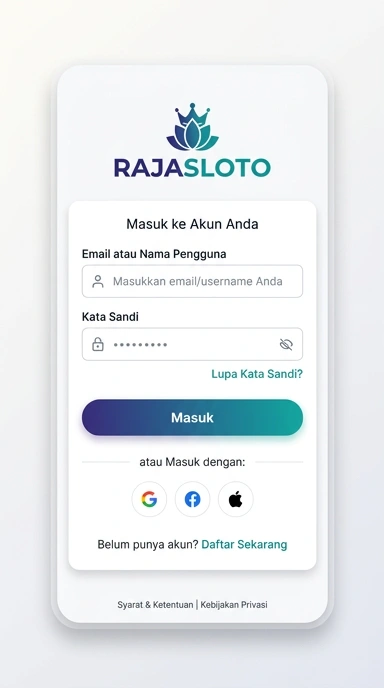 Masuk ke Akun rajasloto Anda Sekarang